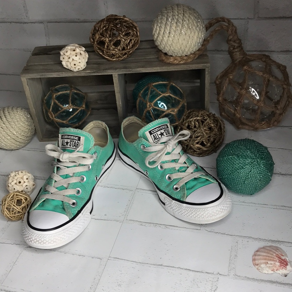 Converse Chuck Taylor teal lowtop women’s 5 mens 3
